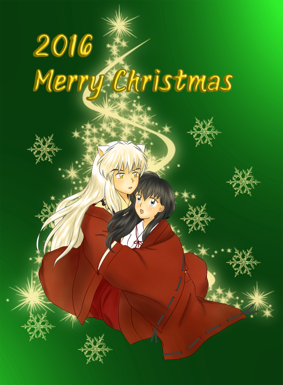 メリークリスマ犬かご